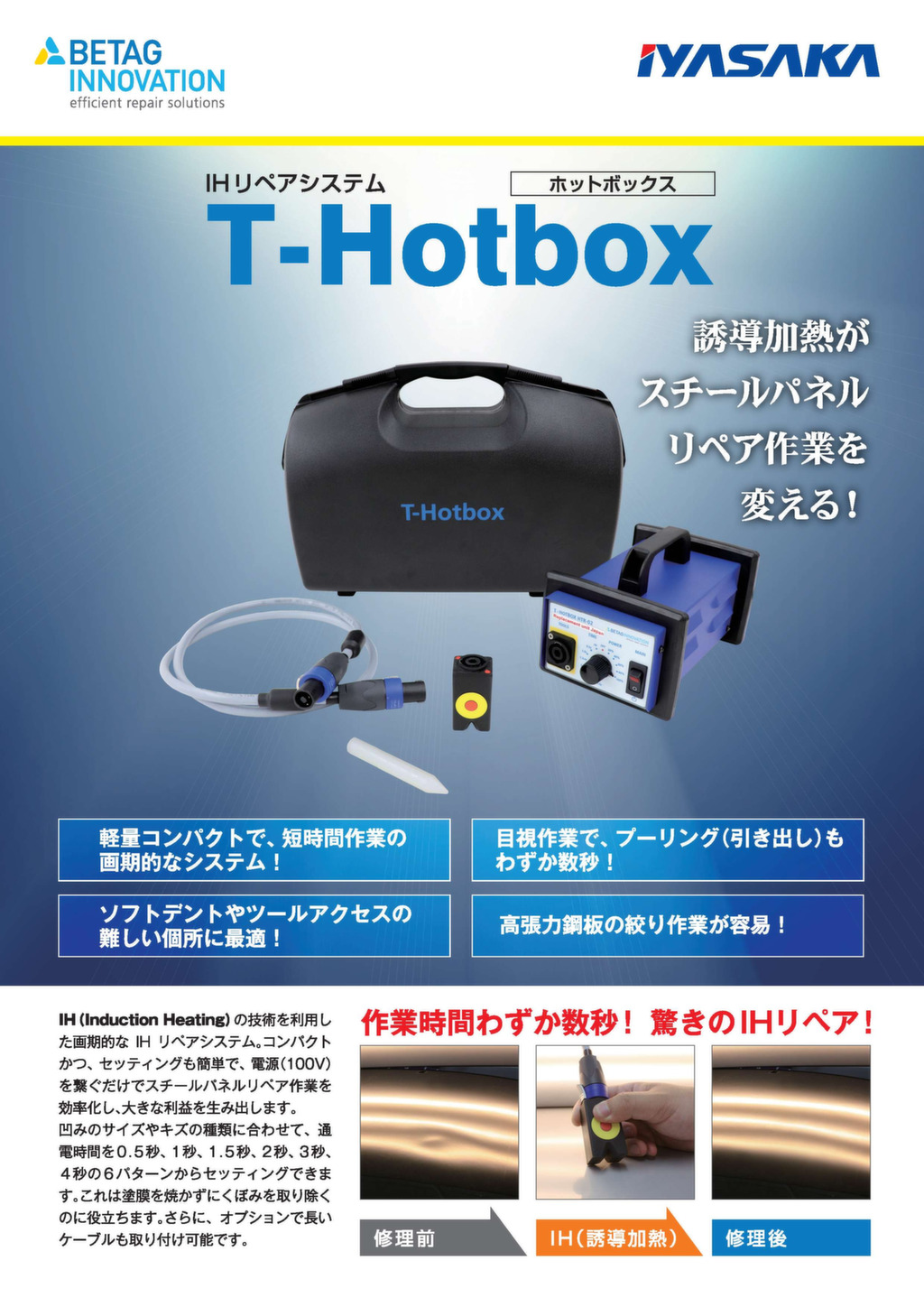 デントリペアシステム／T-Hotbox – 株式会社イヤサカ