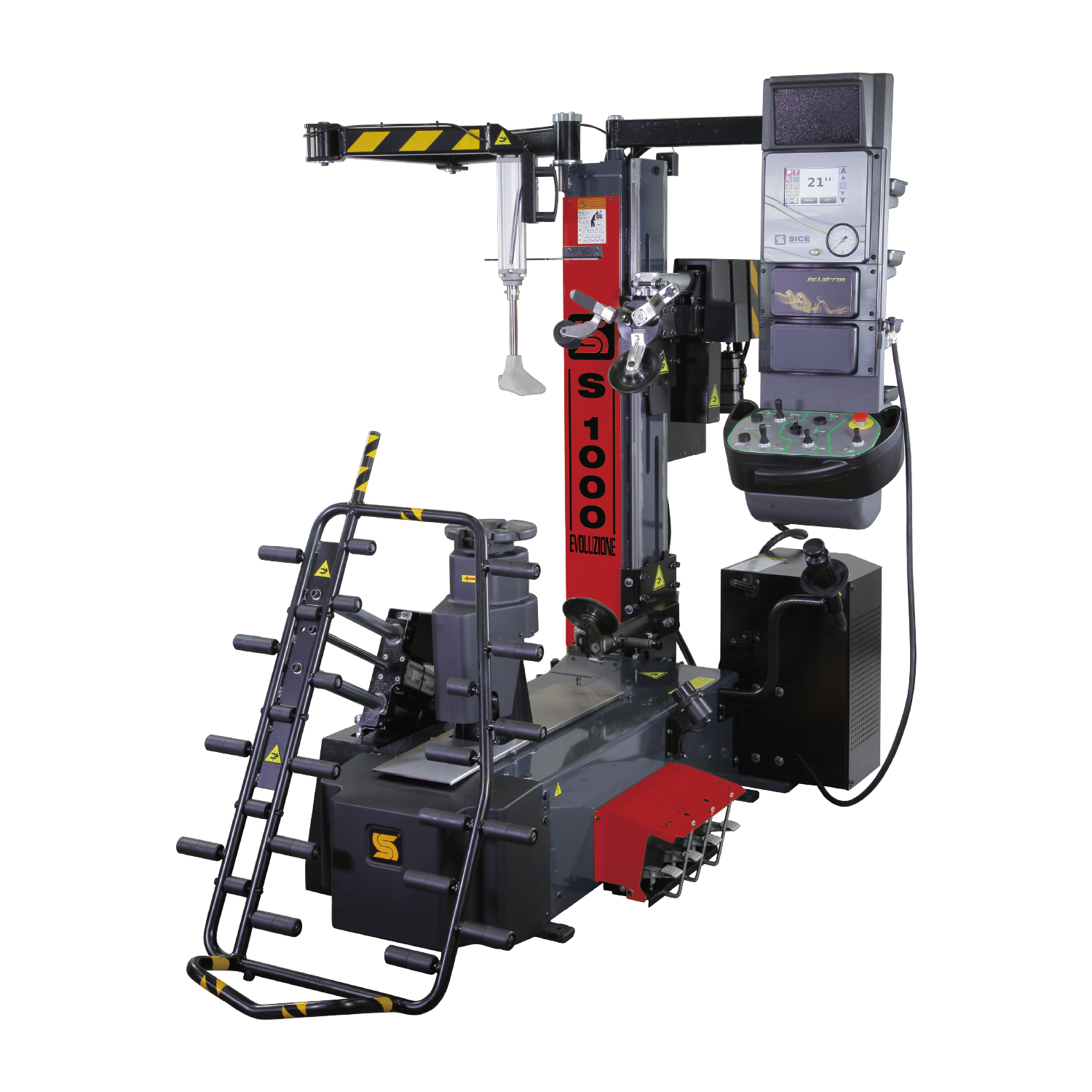 SICE レバー・タッチレスオートマチックタイヤチェンジャー／S1000TOP